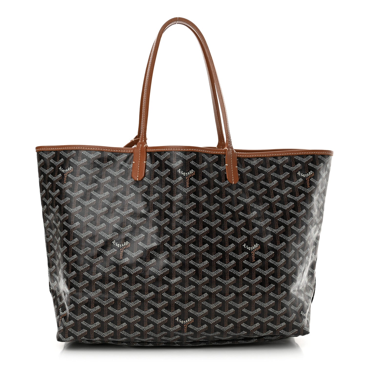 Goyard Goyardine Saint Louis PM Black Gold 1 of 15