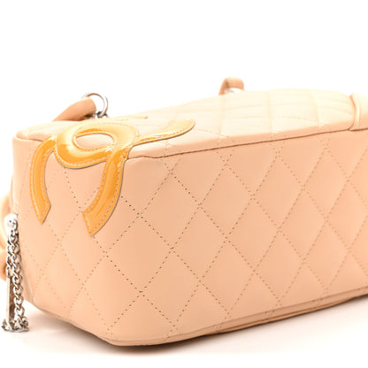 Chanel Calfskin Quilted Small Cambon Bowler Beige 9 of 11