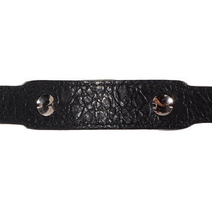 Balenciaga Agneau Giant Silver Hardware Triple Tour M Braceletedium Black 5 of 9