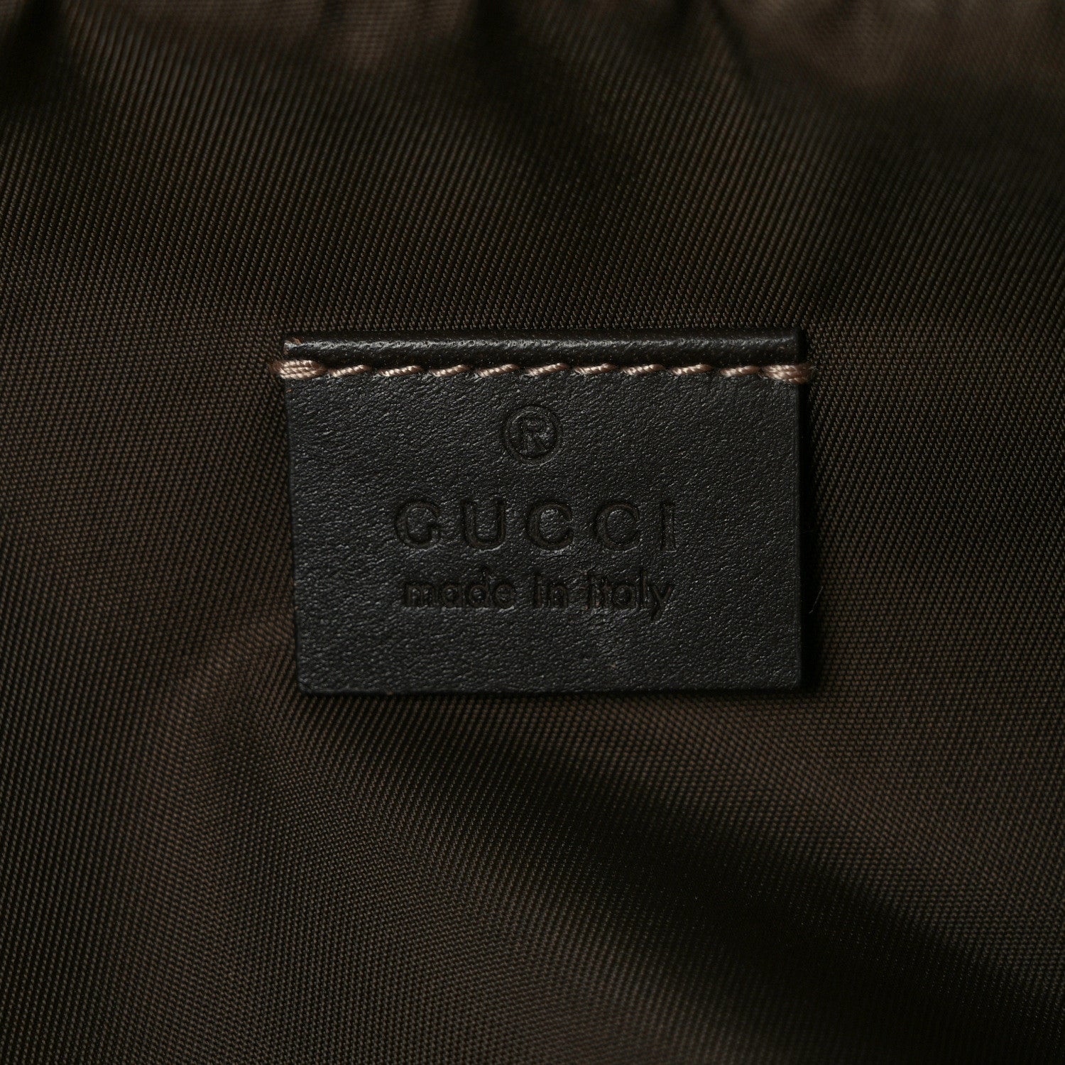 Gucci GG Supreme Monogram Toiletry Case Dark Brown 7 of 8