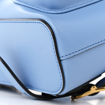 Gucci Calfskin Bamboo Backpack Mineral Blue 10 of 11