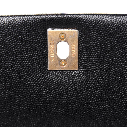 Chanel Caviar Quilted Small Fashion Therapy Flap Bag Black 10 of 14