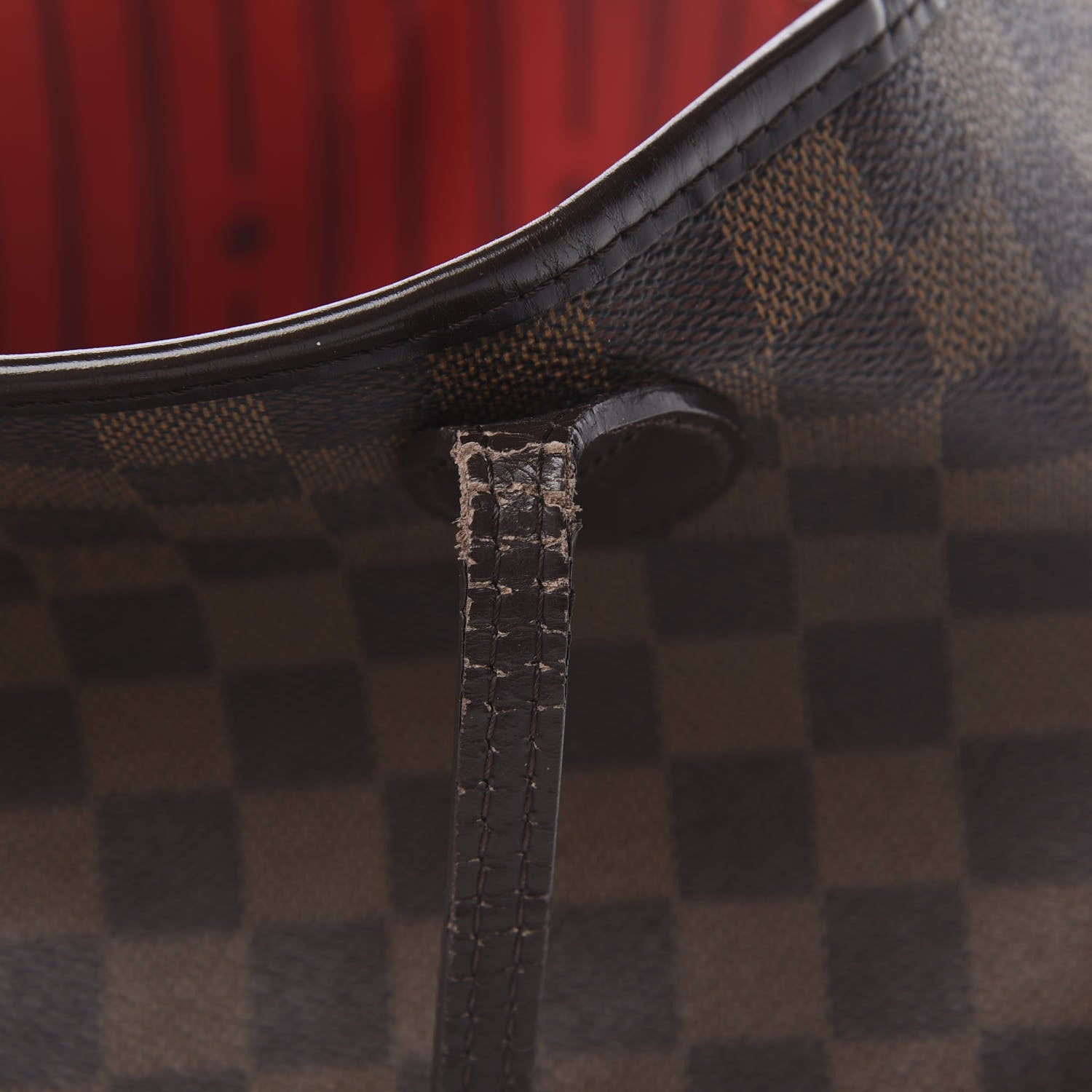 Louis Vuitton Damier Ebene Neverfull MM 23 of 25