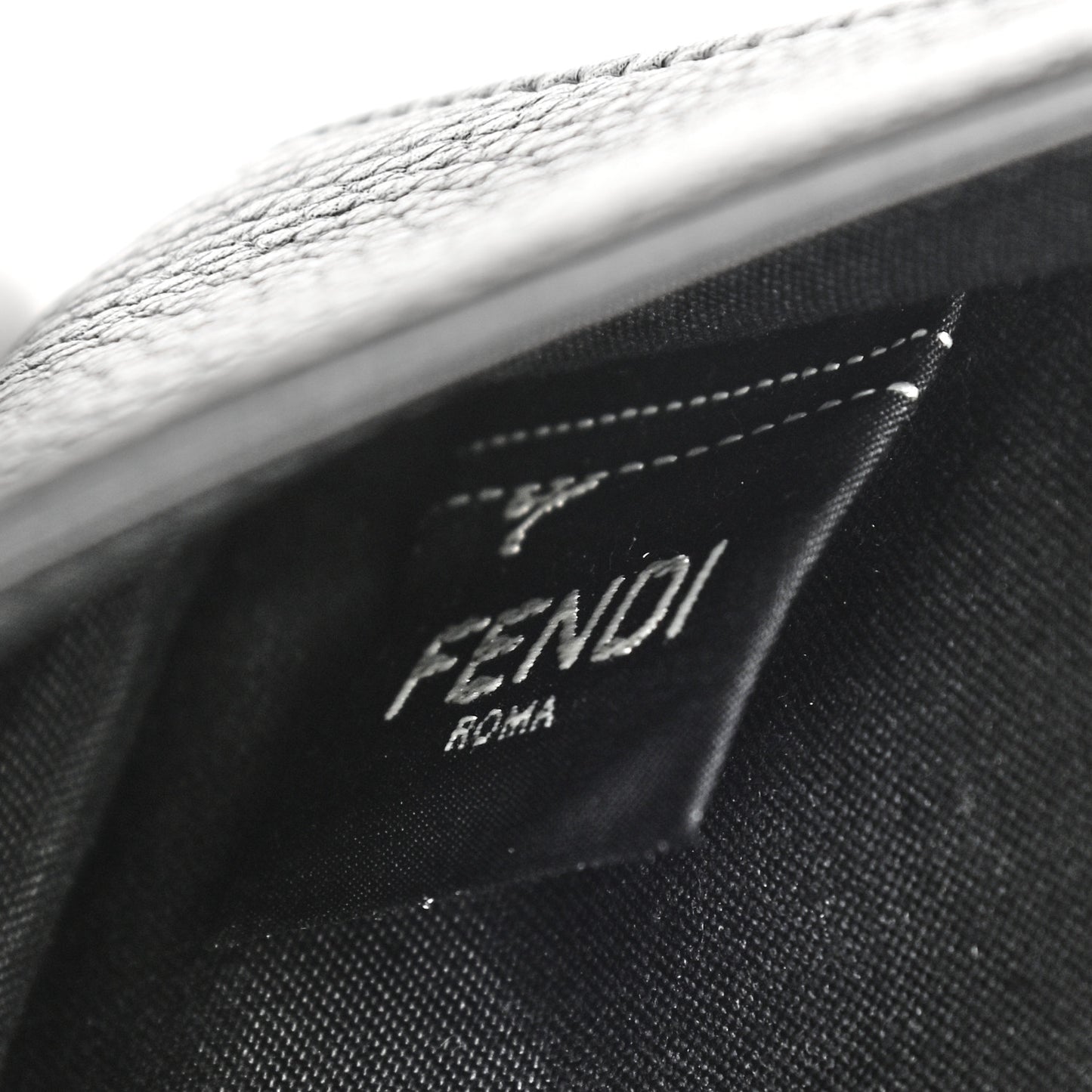 Cuoio Romano Selleria Baguette Belt Pouch Black
