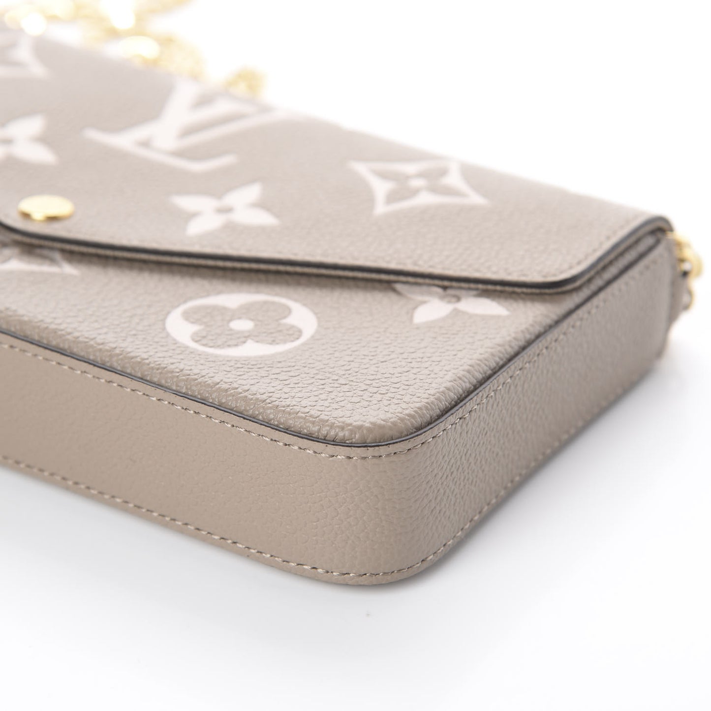 Empreinte Monogram Giant Felicie Pochette Tourterelle Creme