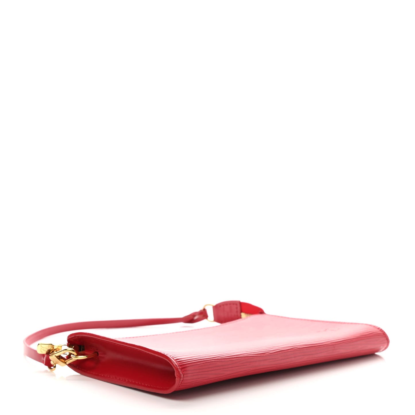 Epi Pochette Accessories 24 Castillan Red