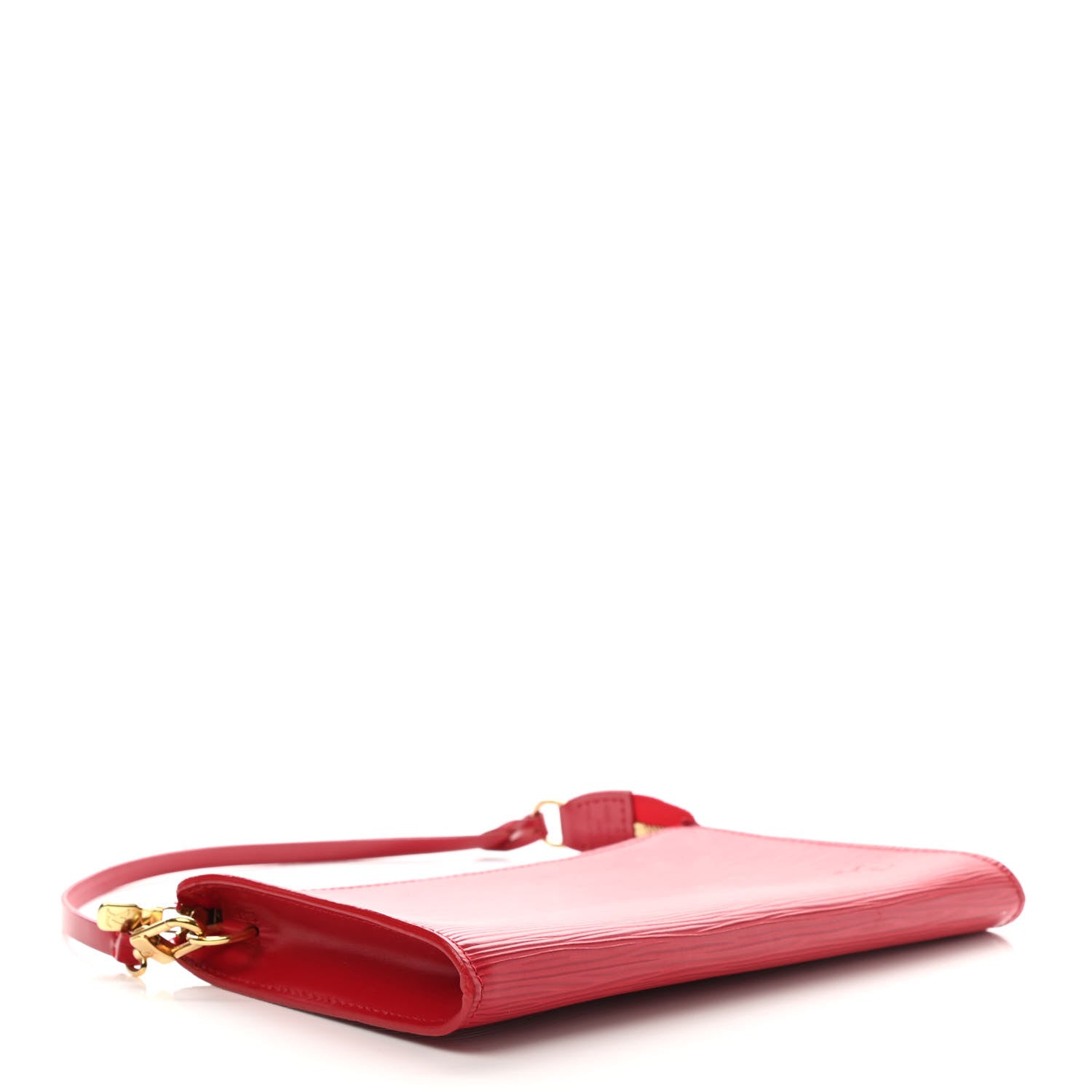 Louis Vuitton Epi Pochette Accessories 24 Castillan Red 4 of 9