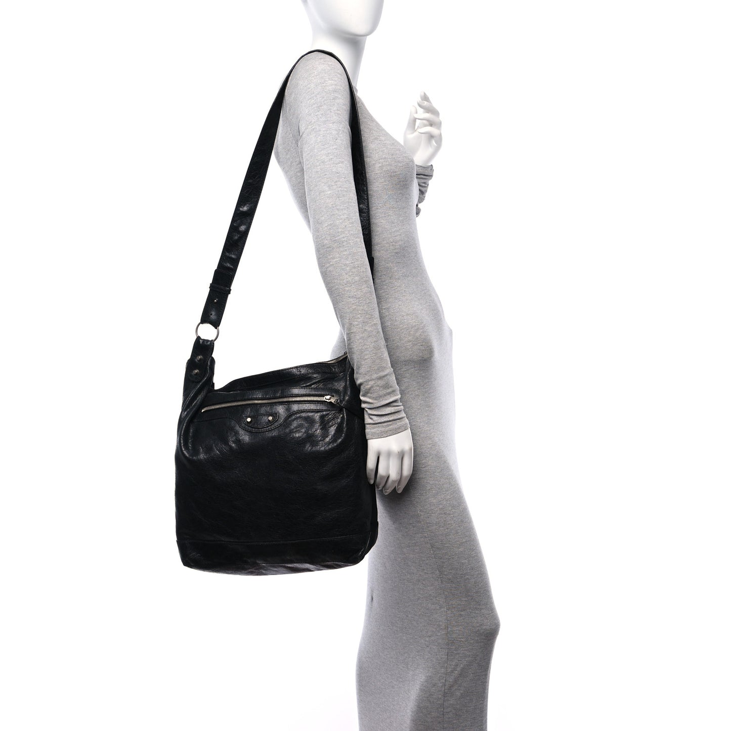 Agneau Day Messenger Black
