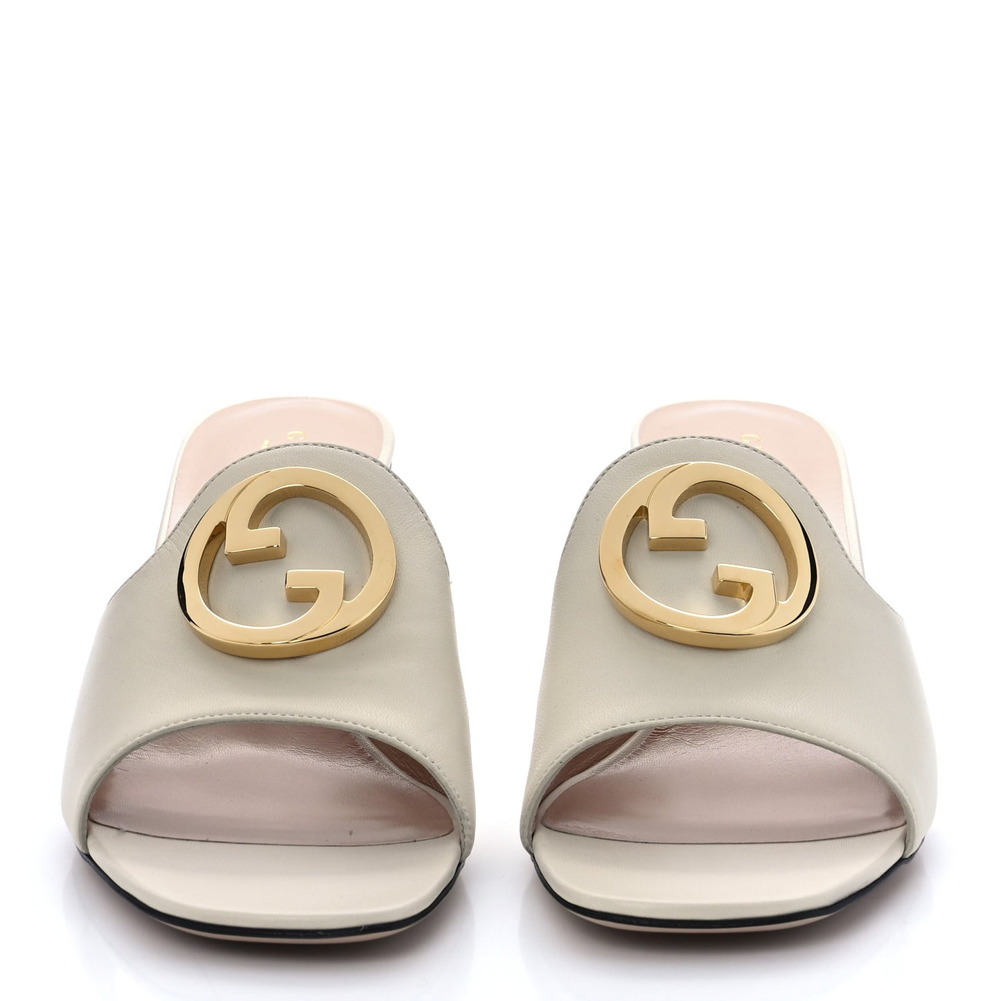 Malaga Kid Blondie 65mm Slide Sandals 40 Mystic White