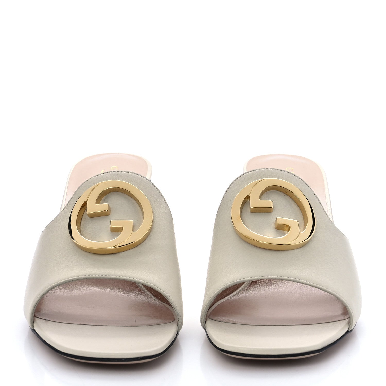 Gucci Malaga Kid Blondie 65mm Slide Sandals 40 Mystic White 2 of 9