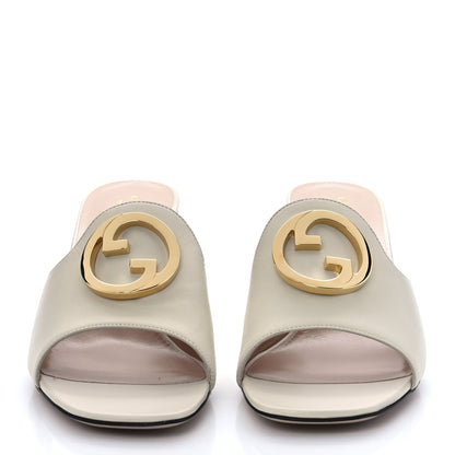 Gucci Malaga Kid Blondie 65mm Slide Sandals 40 Mystic White 2 of 9