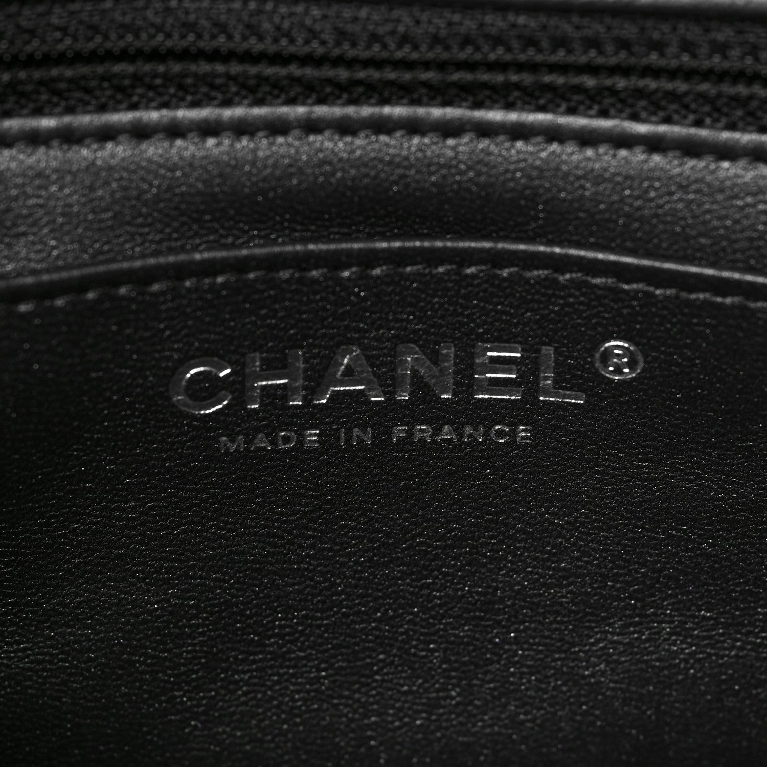 Chanel Pearly Lambskin Quilted Mini Rectangular Flap So Black 6 of 9