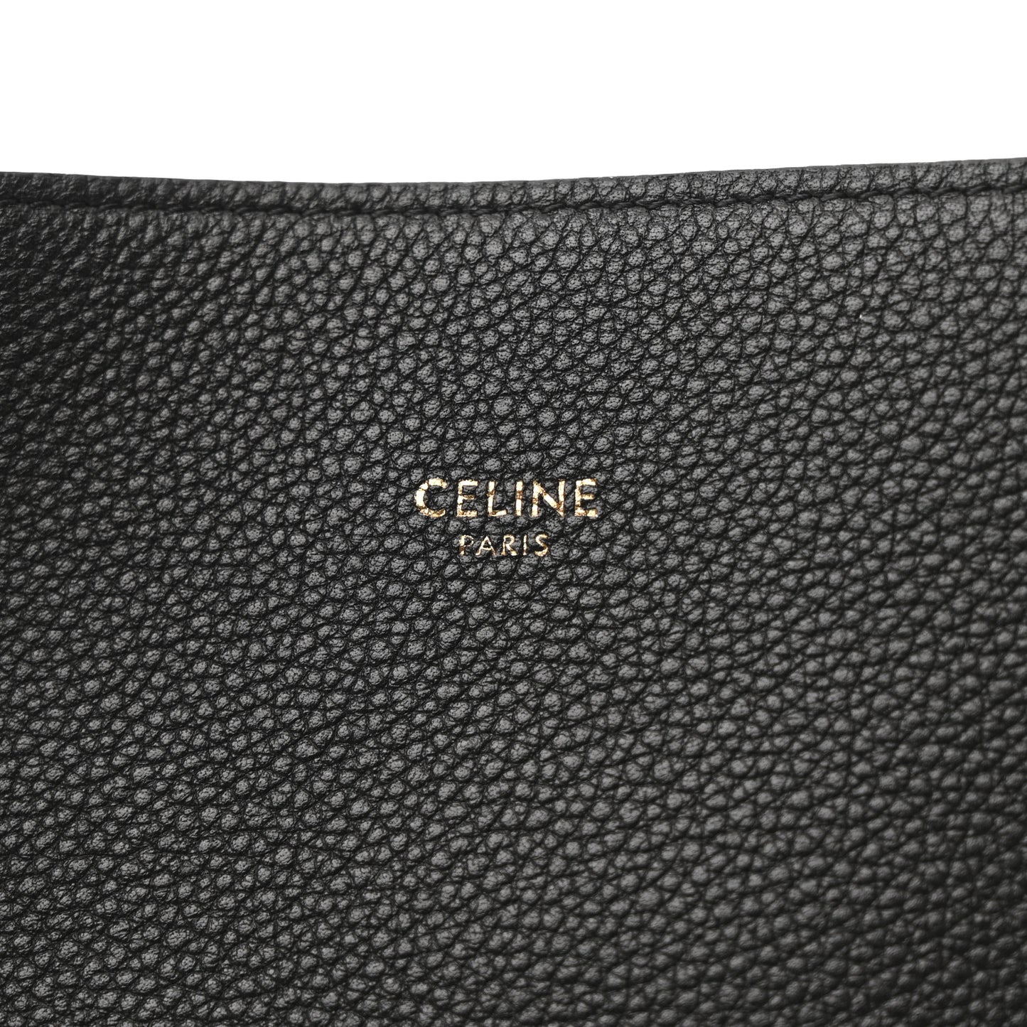 Soft Grained Calfskin Medium Belt Cabas Phantom Black