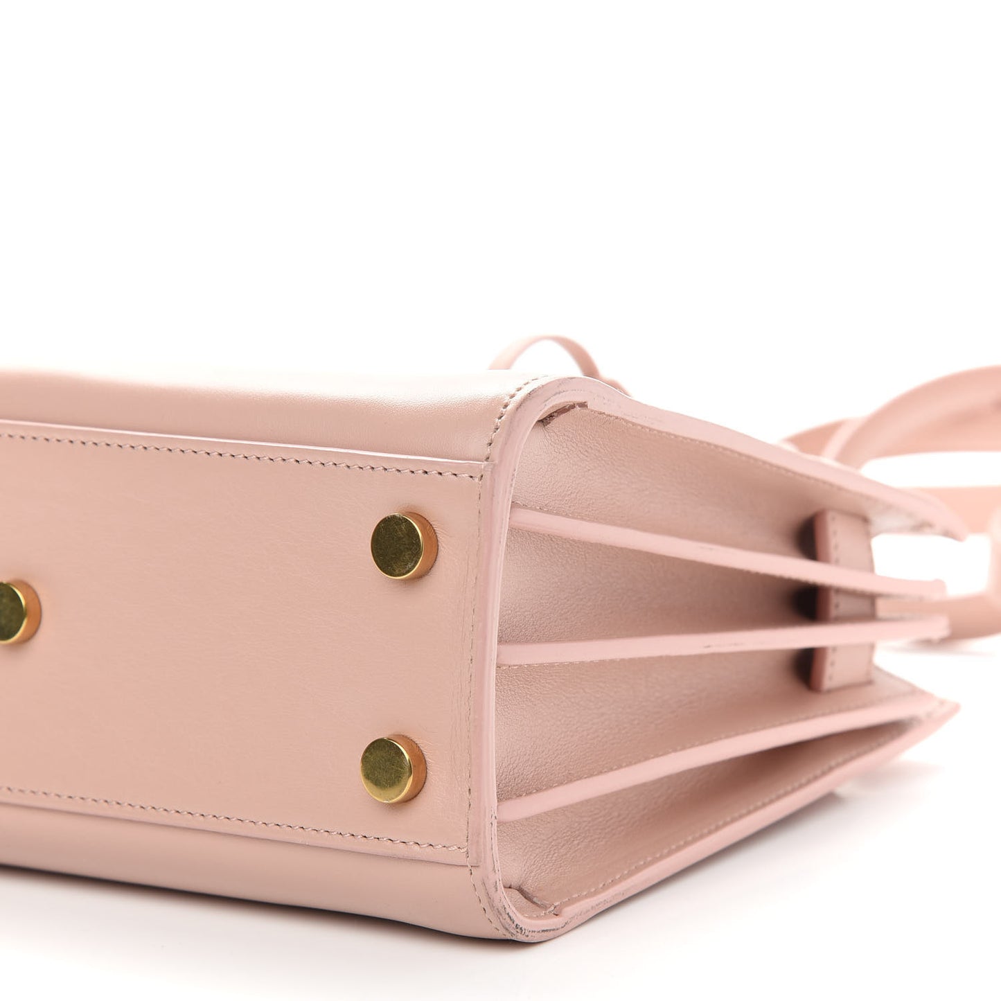 Calfskin Nano Sac De Jour Pale Pink