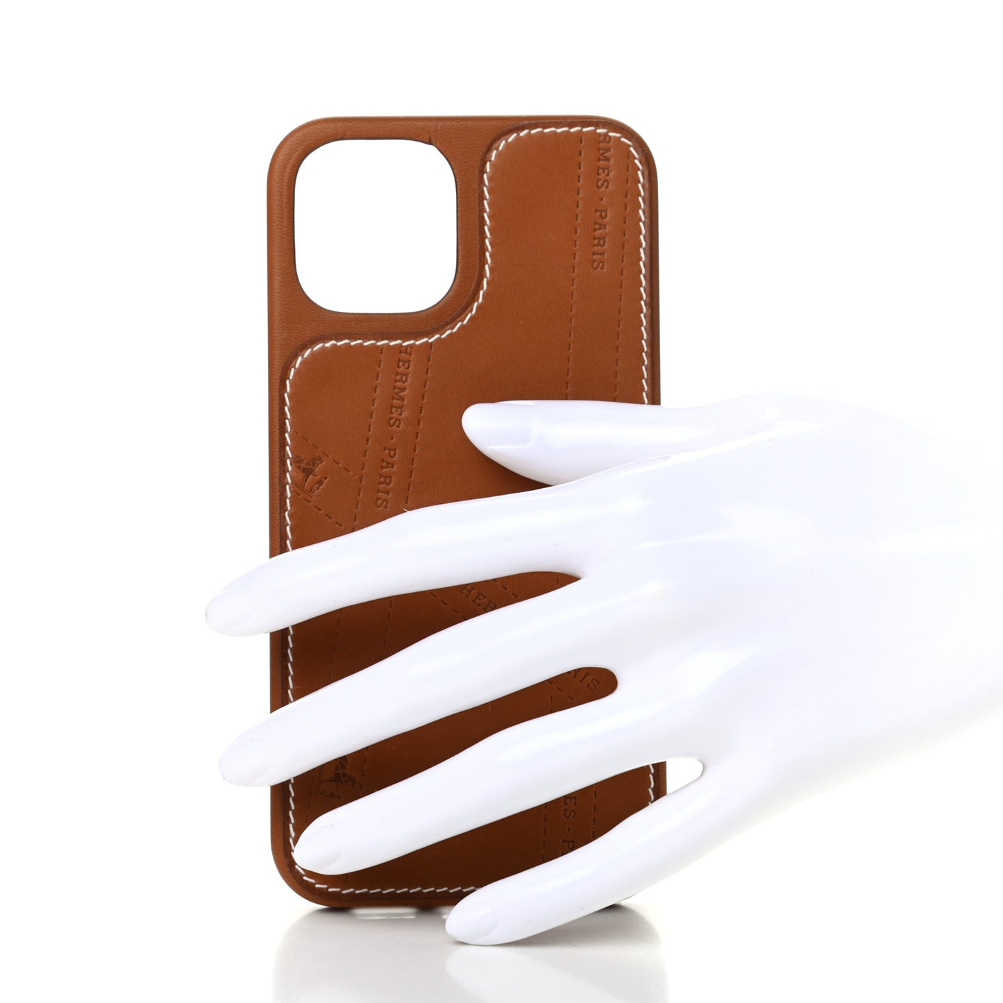 Barenia Bolduc iPhone 12/12 Pro Case Fauve