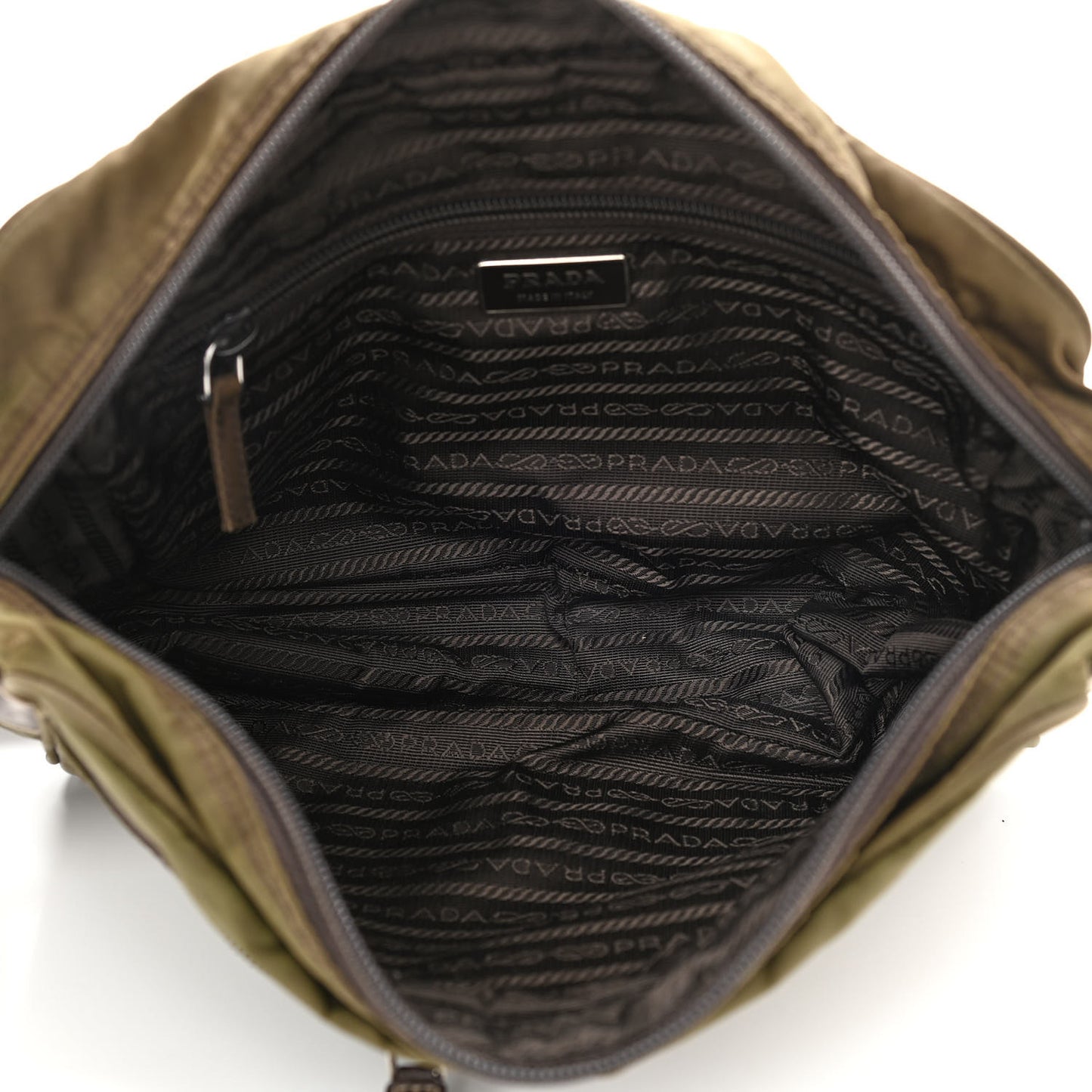 Nylon Tessuto Vela Sport Messenger Bag Bruciato