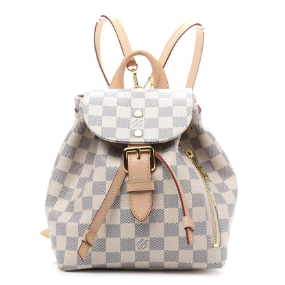 Louis Vuitton Damier Azur Sperone BB Backpack 1 of 9