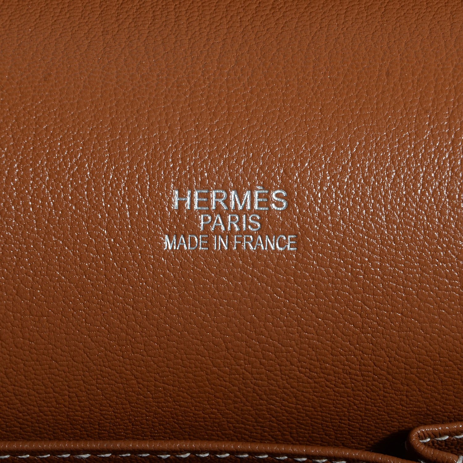 Hermes Taurillon Clemence Jypsiere 34 Gold 7 of 17