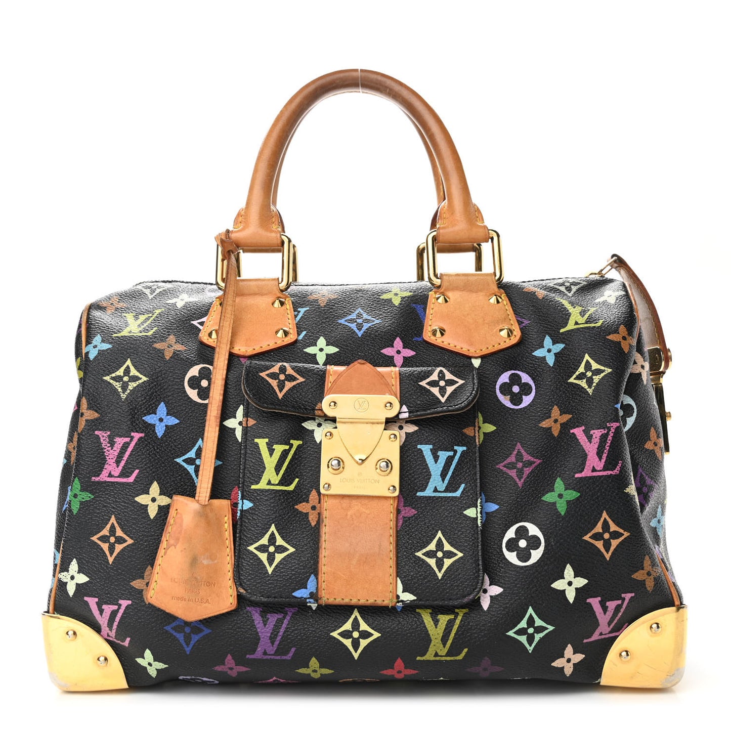 Monogram Multicolor Speedy 30 Black