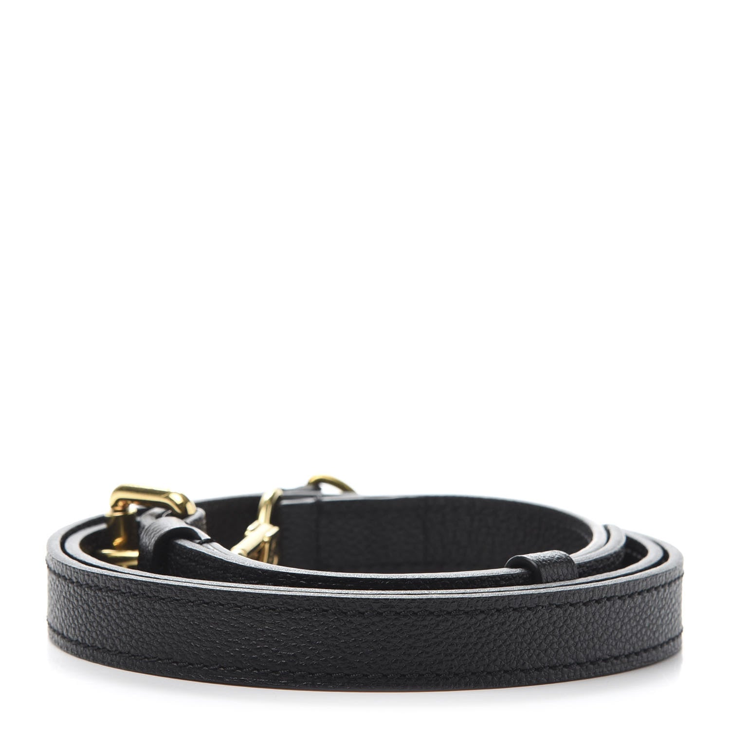 Louis Vuitton Calfskin Metis Adjustable Shoulder Strap Black 2 of 3