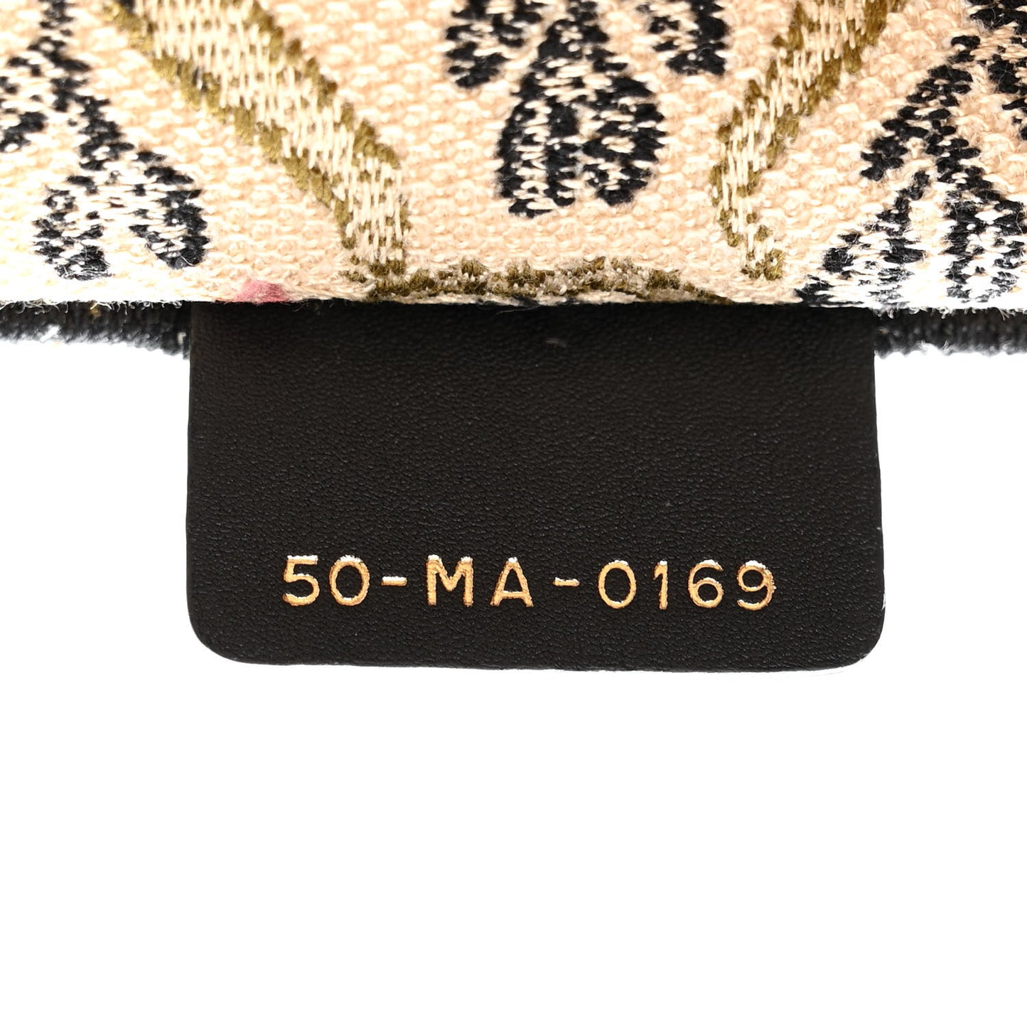 Canvas Embroidered Geometric Medium Book Tote Multicolor