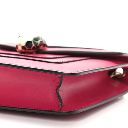 Bulgari Calfskin Serpenti Forever Crossbody Bag Pink 10 of 13