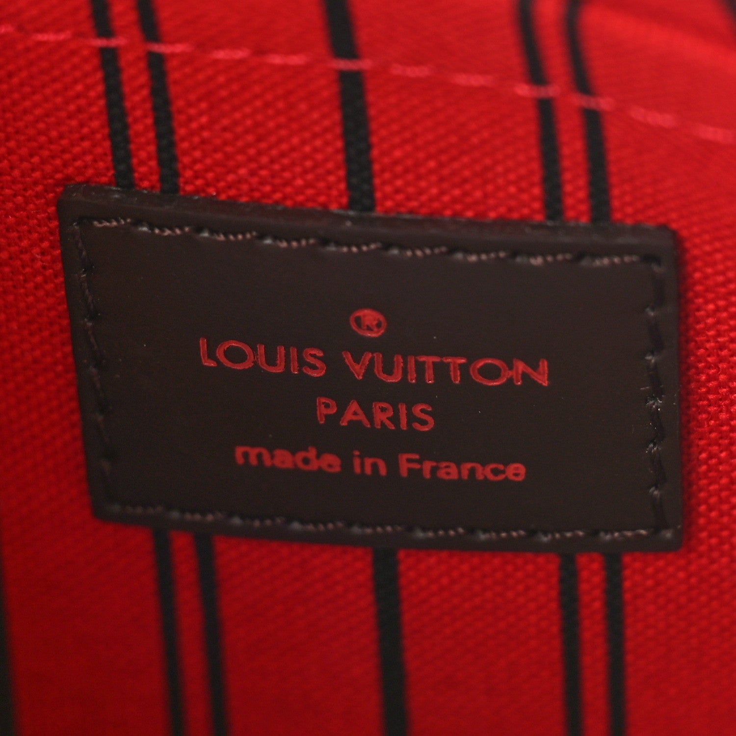 Louis Vuitton Damier Ebene Neverfull PM Pochette 6 of 8