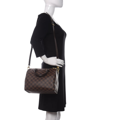 Louis Vuitton Damier Ebene Speedy Bandouliere 25 2 of 10