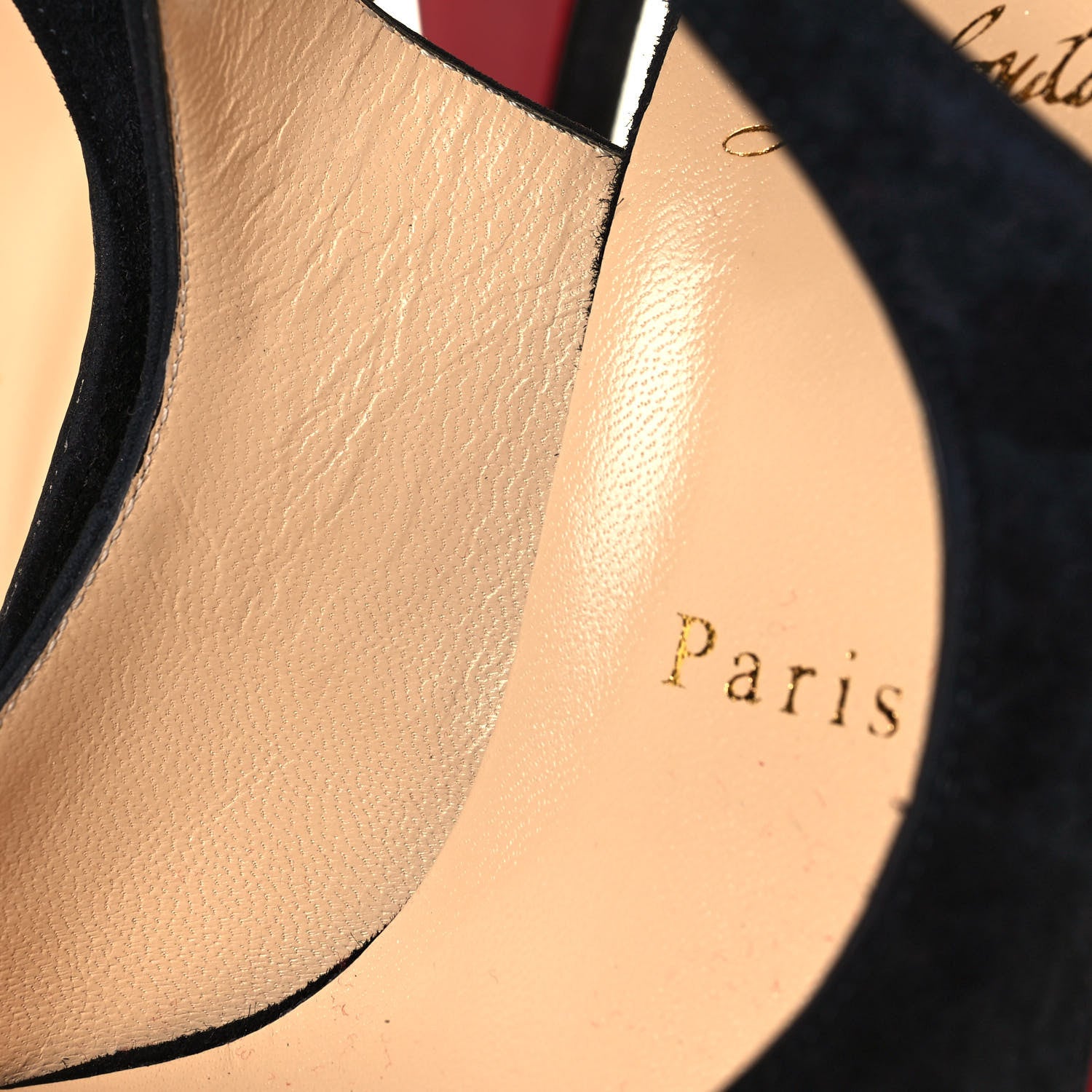 Christian Louboutin Suede Marlenalta 150 Pumps 38.5 Black 8 of 8