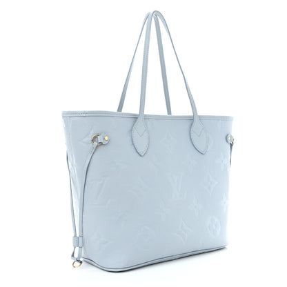 Louis Vuitton Empreinte Monogram Giant Neverfull MM Blue Hour 4 of 12