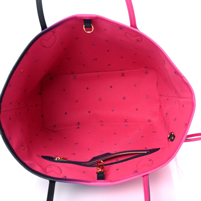 Louis Vuitton Monogram Giant Spring In The City Neverfull MM Midnight Fuchsia 5 of 8
