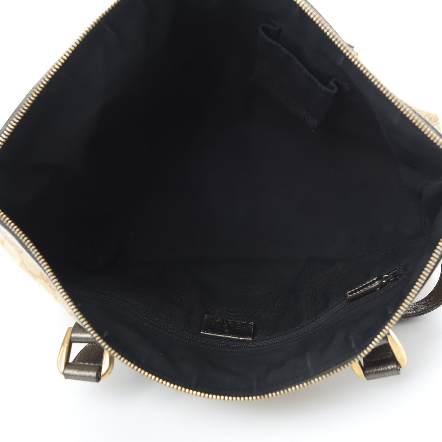 Monogram Medium Abbey Tote Dark Brown