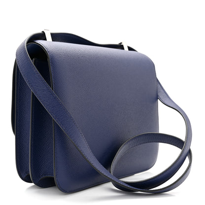 Hermes Epsom Constance 24 Bleu Saphir 3 of 11