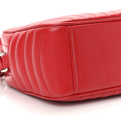 Prada Soft Calfskin Diagramme Camera Bag Rosso 9 of 11