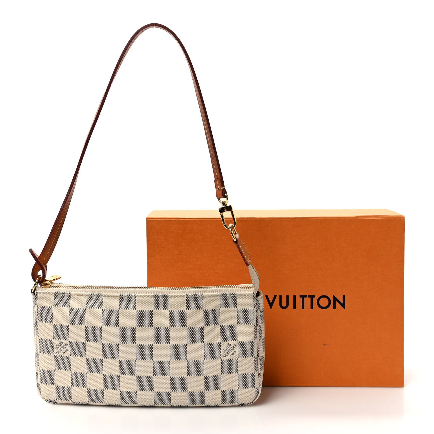 Louis Vuitton Damier Azur Pochette Accessories NM 10 of 10