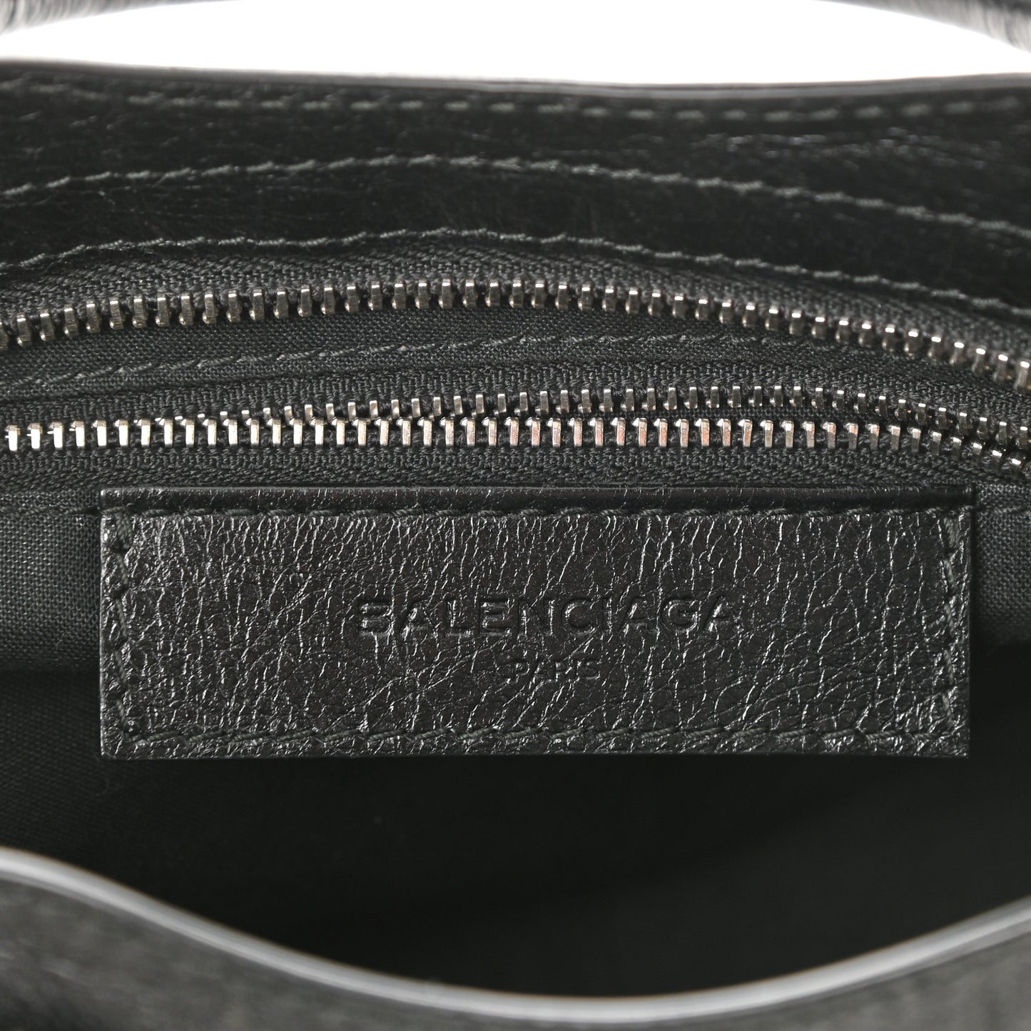 Agneau Giant 12 Silver Hardware Mini City Black
