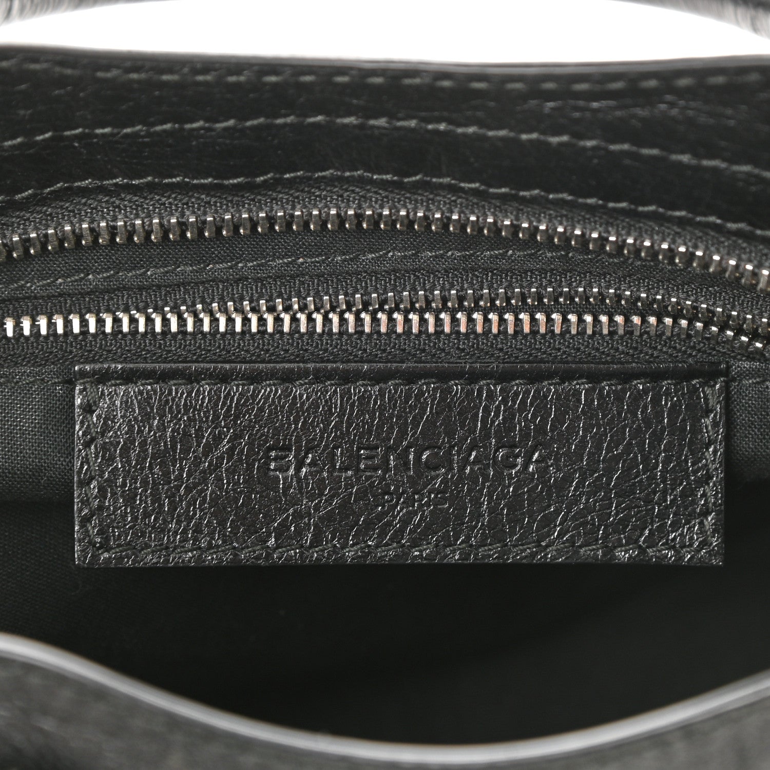 Balenciaga Agneau Giant 12 Silver Hardware Mini City Black 6 of 11