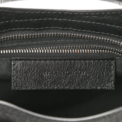 Balenciaga Agneau Giant 12 Silver Hardware Mini City Black 6 of 11