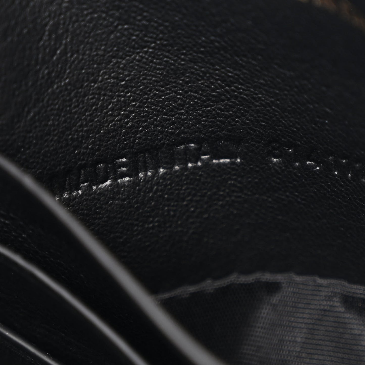 Natural Smooth Calfskin Rodeo Sling Pochette Black