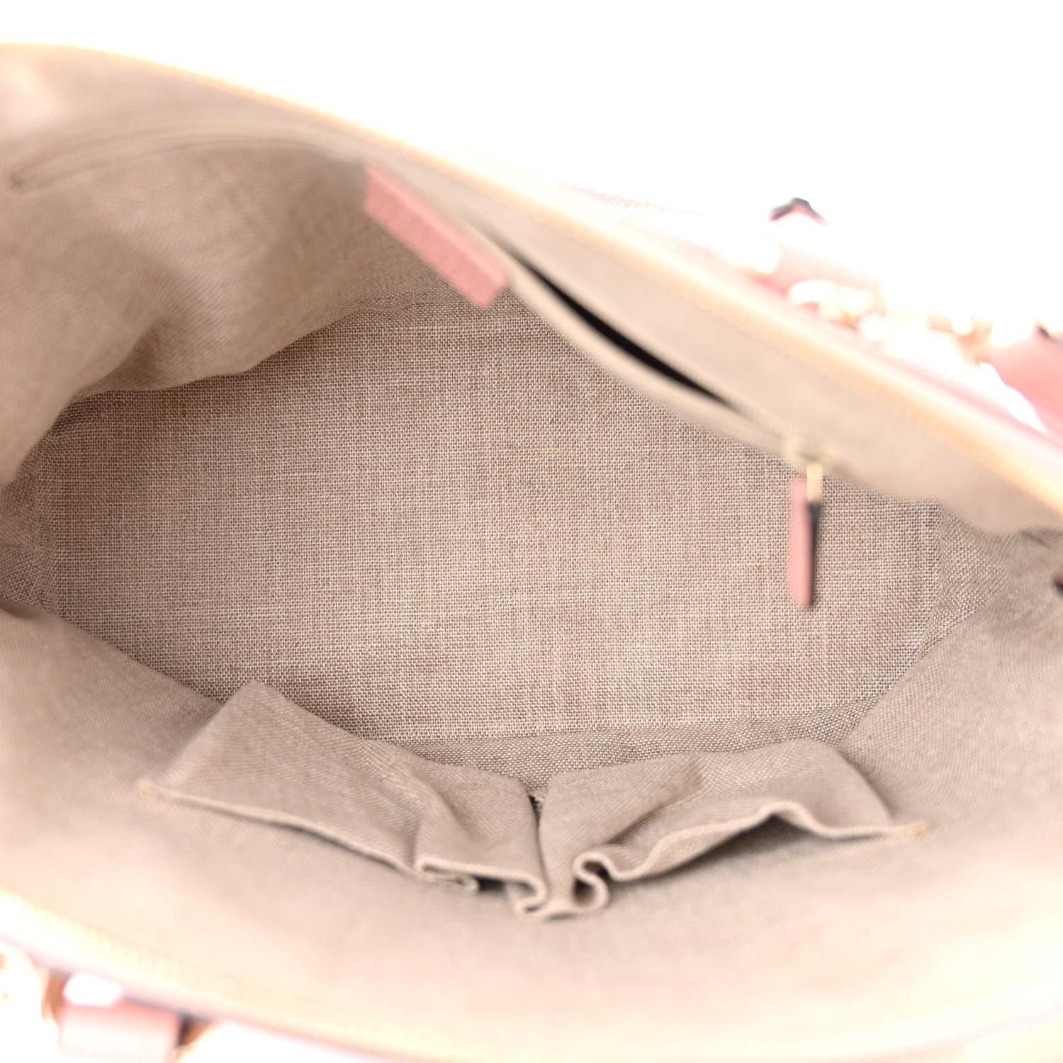 Gucci Dollar Calfskin Small GG Charm Dome Bag Soft Pink 5 of 11