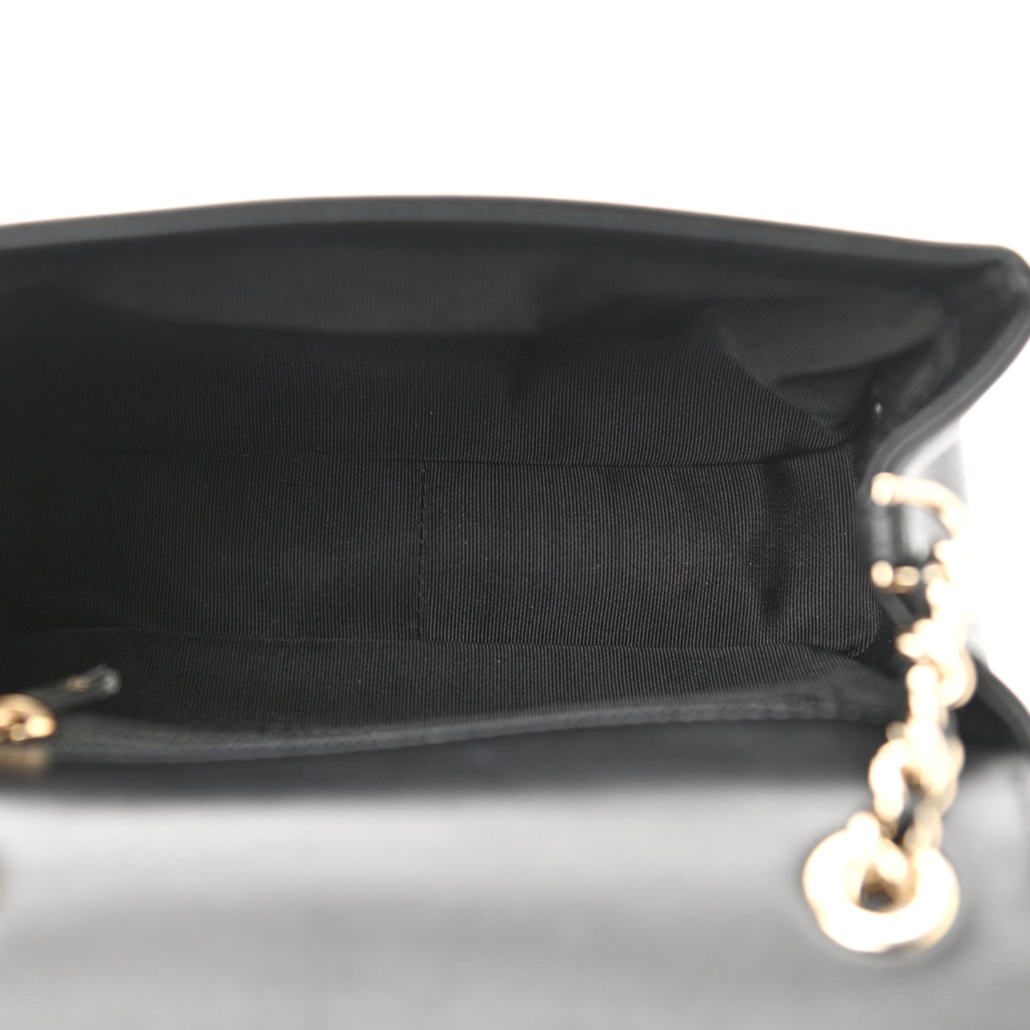 Lambskin Quilted Studded Beauty Begins Flap Black