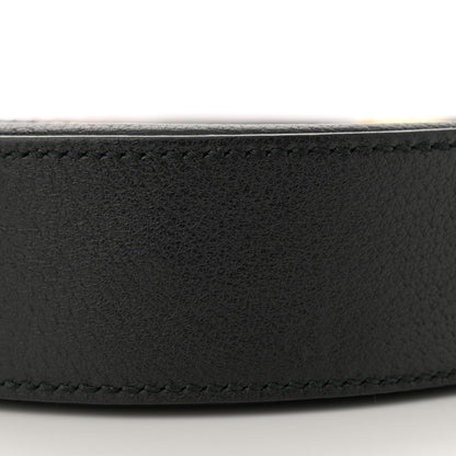 Gucci Grained Calfskin Web Mini Ophidia Round Shoulder Bag Black 10 of 12