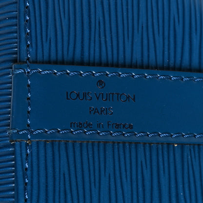 Louis Vuitton Epi Petit Noe Blue 6 of 13