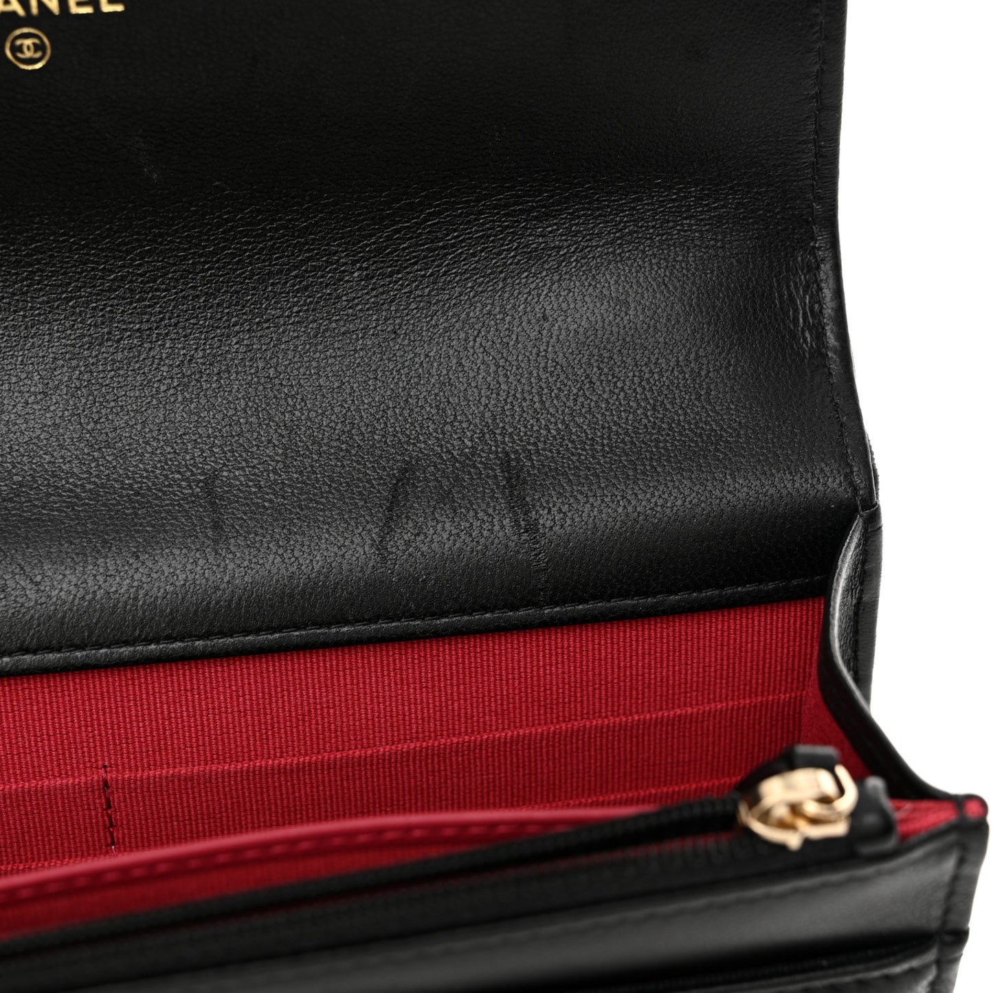Lambskin Quilted Chanel 19 Wallet On Chain WOC