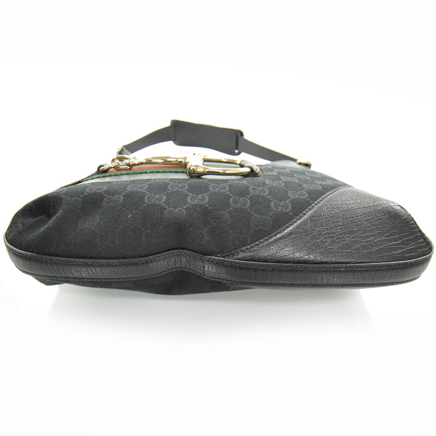 Monogram Web Hasler Hobo Black