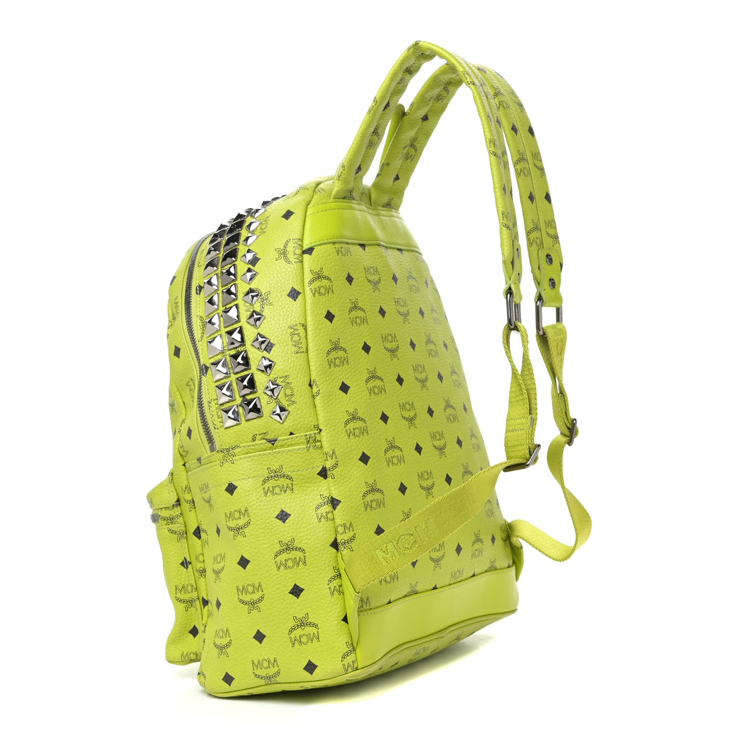 Visetos Side Stud Medium Stark Backpack Green