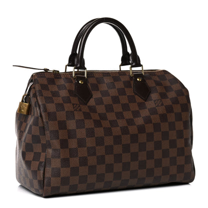 Louis Vuitton Damier Ebene Speedy 30 3 of 22