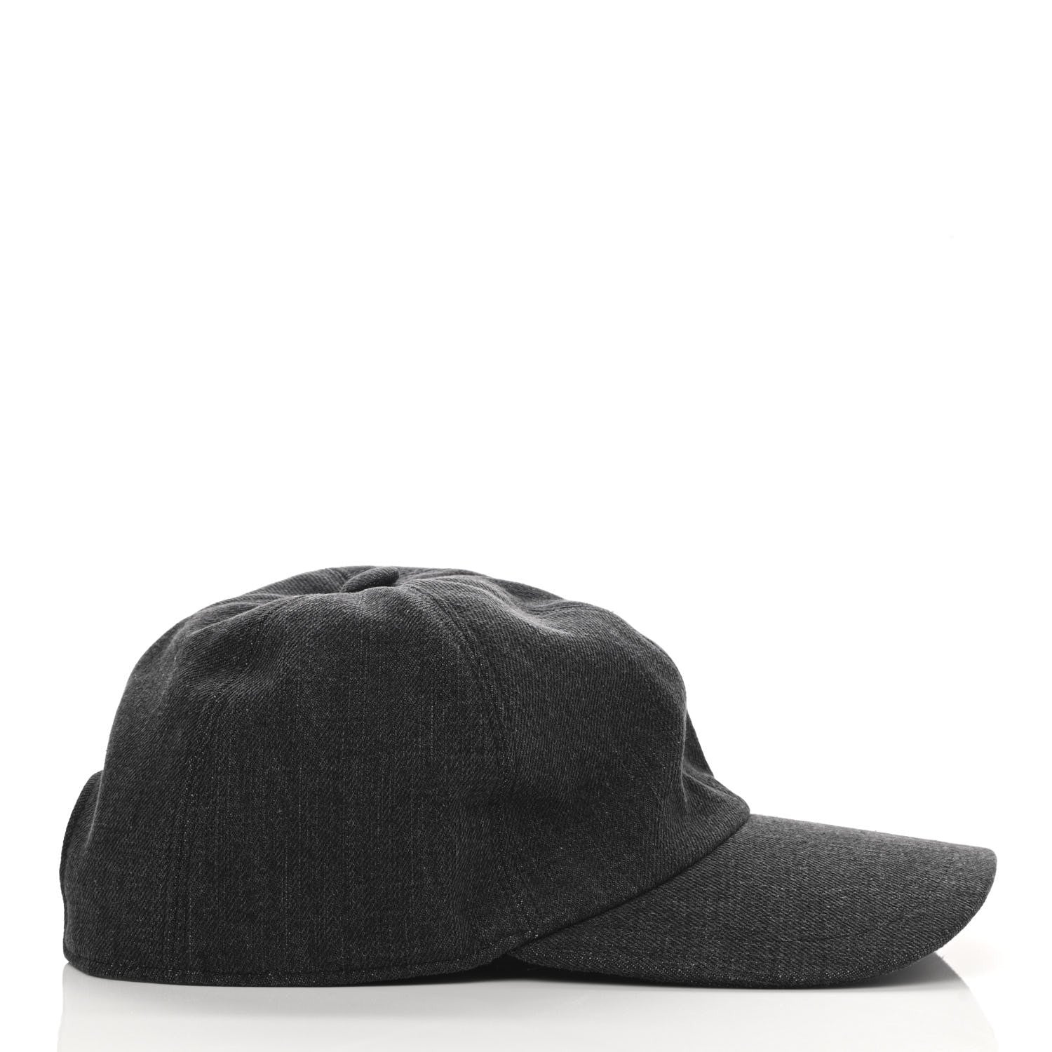 Chanel Cotton Sequin CC Cap Hat Black 5 of 8