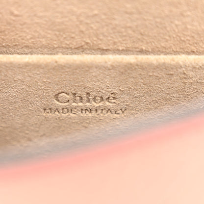 Chloe Calfskin Suede Small Nile Bracelet Bag Ideal Blush 6 of 13