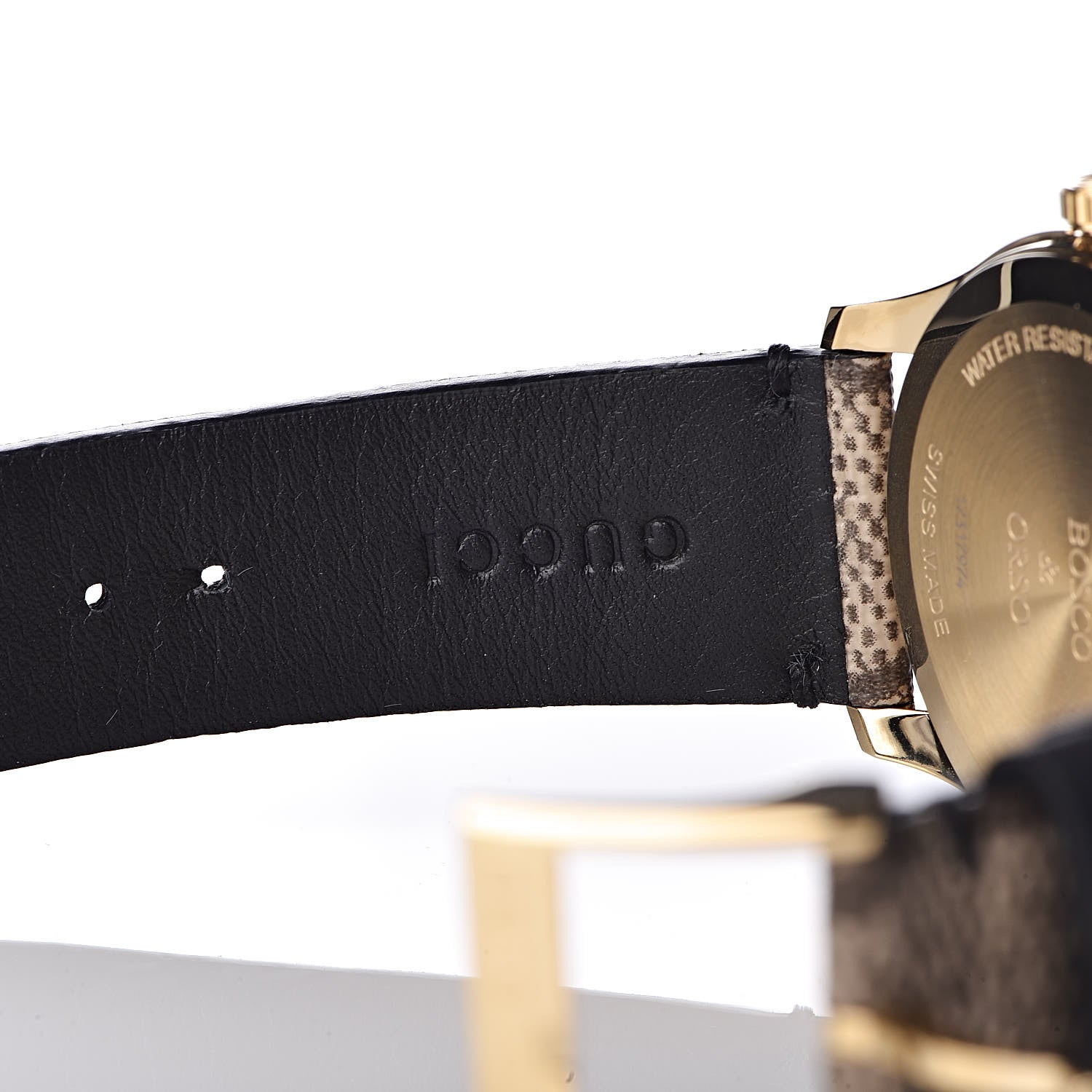 Gucci Stainless Steel Canvas 38mm G-Timeless GG Supreme Bosco Quartz Watch Brown 7 of 10